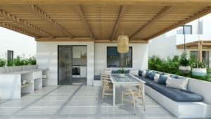 Jotta 2 - Villa with Private garden & Great Sea View - Stelida